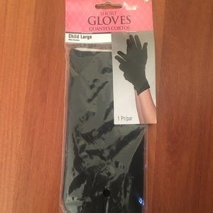 Halloween/Cosplay Short Black Character Gloves